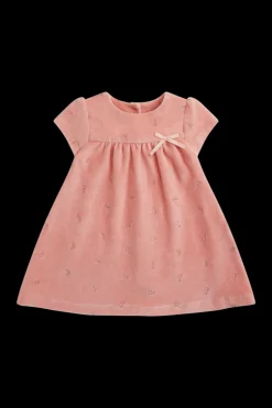 Angel Wing Velour Dress