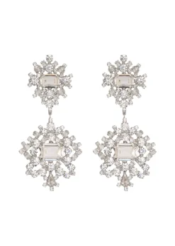 Angelica Earrings in Crystal