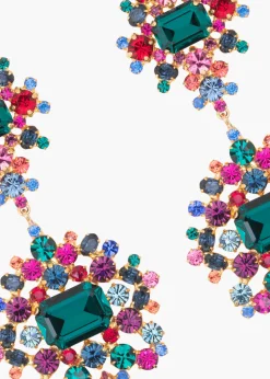 Angelica Earrings in Emerald