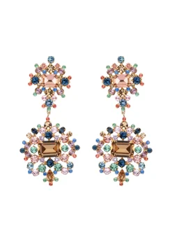 Angelica Earrings in Rose