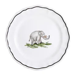 Animaux de la Savane Dessert/Side Plate, Elephant