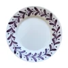 Anna Aubergine Dessert Plate