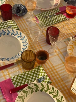 Anna Blue Dinner Plate