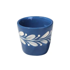 Anna Reverse Blue Espresso Cup, Set of 4