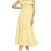 Annabelle Dress in Yellow Gingham