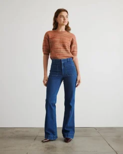 Anne Sweater in Paprika Sunset