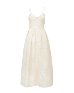 Annette Dress in Ivory