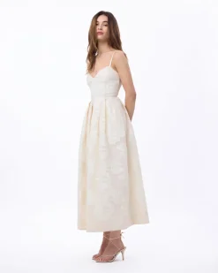 Annette Dress in Ivory
