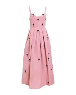 Annette Dress in Rose Quartz Multi