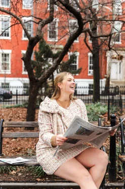 Annie Jacket in Pom Pom Tweed