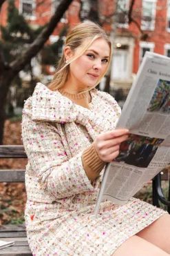 Annie Jacket in Pom Pom Tweed