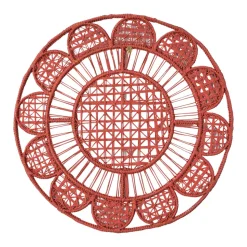 Anthea Woven Placemat in Terracotta