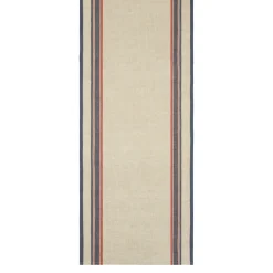 Antibes 20x72 Runner in Natural & Red
