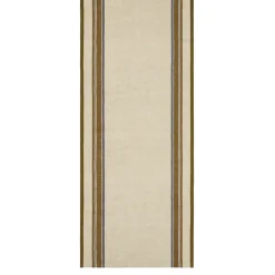 Antibes 20x72 Runner in Natural & Green