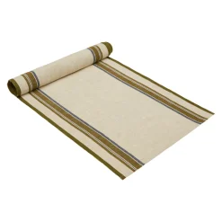 Antibes 20x72 Runner in Natural & Green