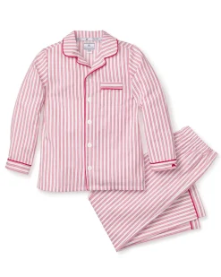 Antique Red Ticking Pajama Set