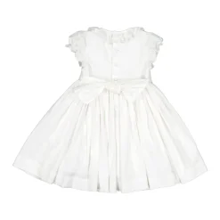 Antoinette Ceremony White Smocked Girl Dress