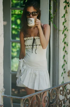 Antoinette One Piece in Creme & Black