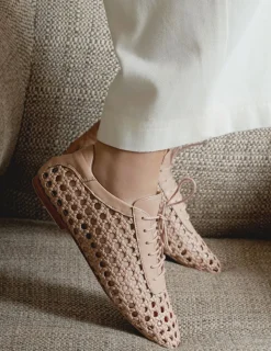 Antonia Blush Leather