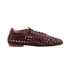 Antonia Burgundy Leather