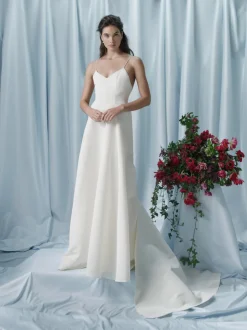 Antonia Gown With Bustled Skirt