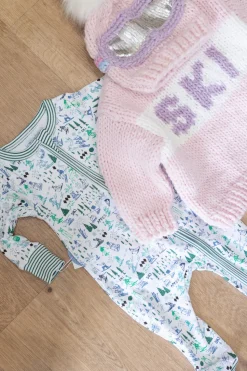 Apres Ski Zip Baby Onesie