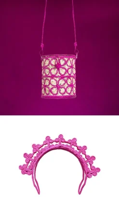 Arabesque Double Spiral Headpiece