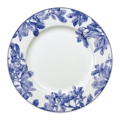 Arbor Rimmed Dinner Plate Blue