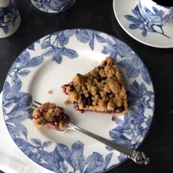 Arbor Salad Plate Blue
