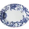 Arcadia Large Oval Rimmed Platter