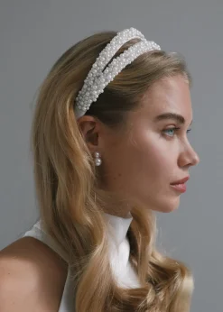 Ardeen Headband in Pearl