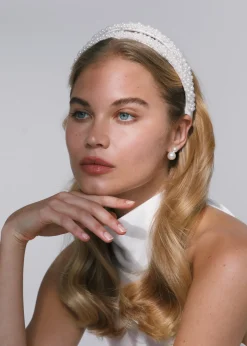 Ardeen Headband in Pearl