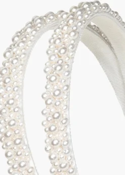 Ardeen Headband in Pearl