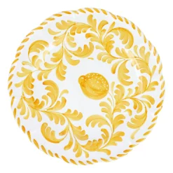 Arezzo Yellow Round Platter