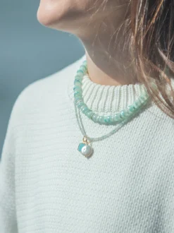 Aria Necklace in Blue