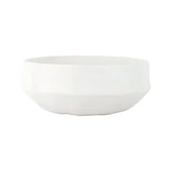Aria White Organic Large Serving Bowl