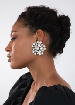 Ariah Earrings in Crystal