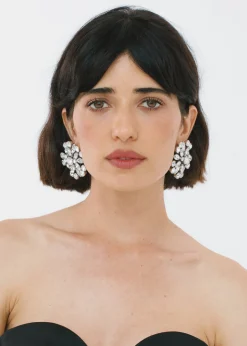 Ariah Earrings in Crystal