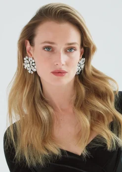 Ariah Earrings in Crystal