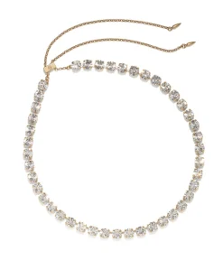 Arista Slider Necklace in Cystal