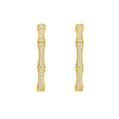 Arles Diamond Hoop Earrings