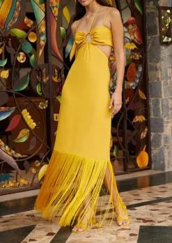 Arrecife Dress In Yellow