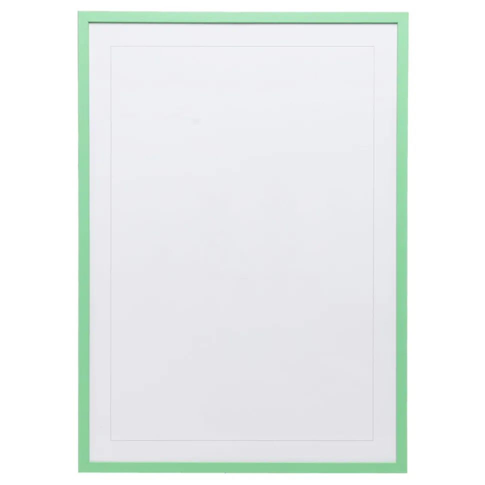 Arsenic Green Wood Picture Frame