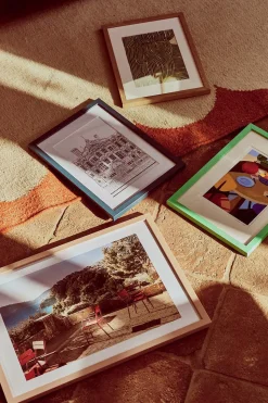 Arsenic Green Wood Picture Frame