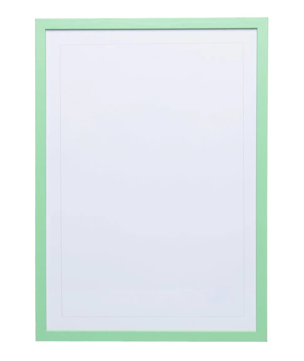 Arsenic Green Wood Picture Frame