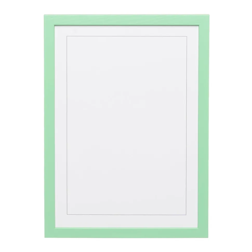 Arsenic Green Wood Picture Frame