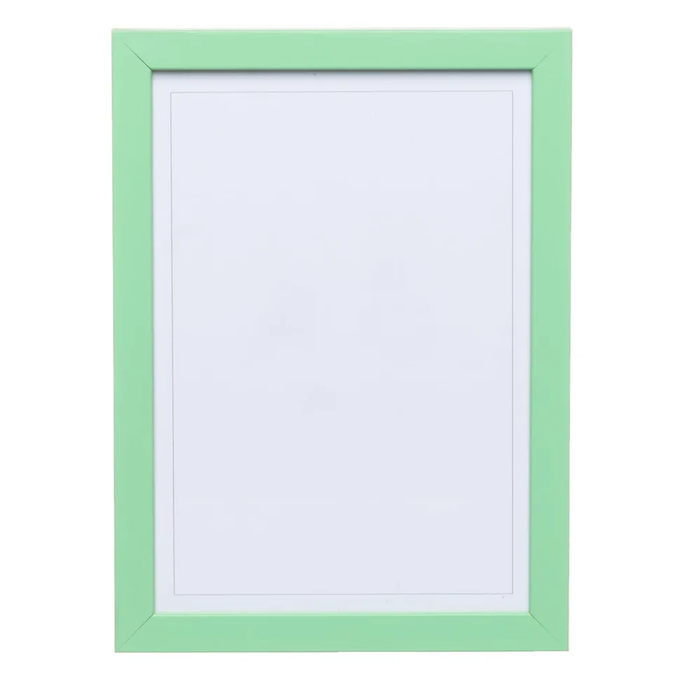 Arsenic Green Wood Picture Frame