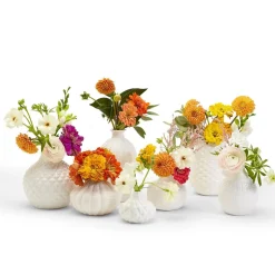 Artisan Carvings Vase, Set of 7