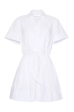 Asbury Mini Dress in White