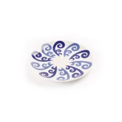 Athenee Two Tone Blue Peacock Salad Plate